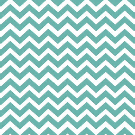 stamped green zig zag lines on white background