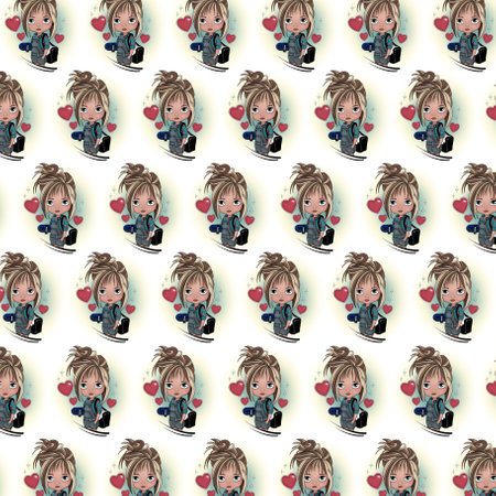 skateboard doll print background