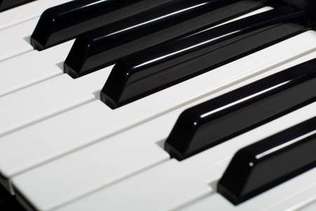 Composition of piano keys