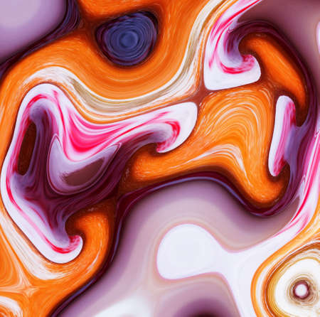 Abstract surreal focus for bright pictures with color transitions. photogeneration