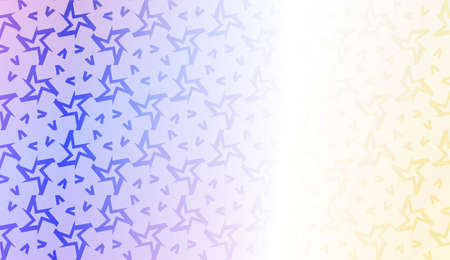 Geometric Background with Smooth Pastel Color Gradient Texture Color. For Your Design Wallpaper, Presentation, Banner, Flyer, Cover Page, Landing Page. Vector Illustrationのイラスト素材