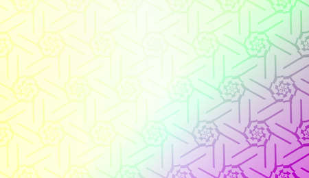 Smart background with decorative geometric layot. Vector illustration. Gradient color.