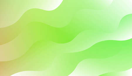 Template Background With Wave Geometric Shape. For Design, Presentation, Business. Vector Illustration with Color Gradientのイラスト素材