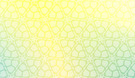 Original interior background in geometric style. Curved line. Vector illustration. Gradient color.