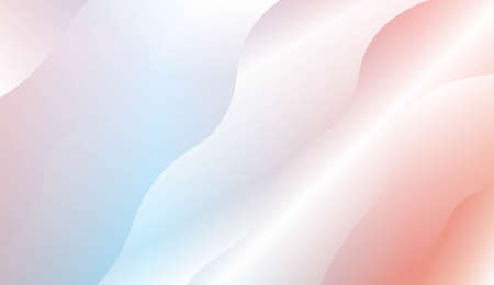 Modern Background With Dynamic Effect. For Futuristic Ad, Booklets. Vector Illustration with Color Gradientのイラスト素材