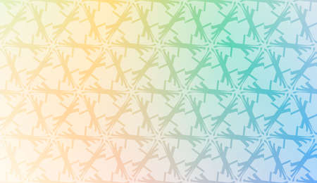 Abstract Geometric Background. Vector illustration. Gradient color.
