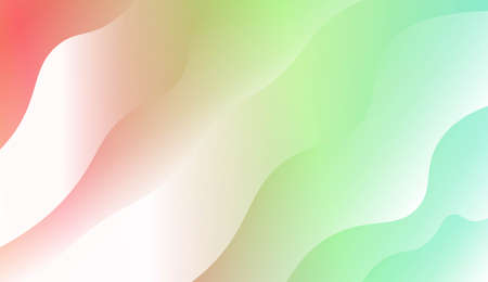 Geometric Design, Shapes. Design For Cover Page, Poster, Banner Of Websites. Vector Illustration with Color Gradientのイラスト素材