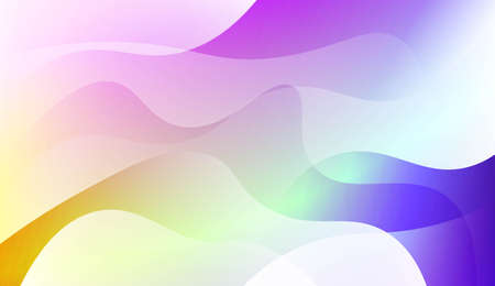 Template Modern Background With Curves Lines. For Elegant Pattern Cover Book. Vector Illustration with Color Gradientのイラスト素材