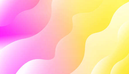 Background Texture Lines, Wave. For Creative Templates, Cards, Color Covers Set. Vector Illustration with Color Gradientのイラスト素材