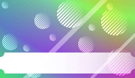 Template Background With Geometric Shape, Lines, Circle. For Template Cell Phone Backgrounds. Vector Illustration with Color Gradientのイラスト素材