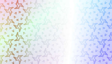 Creative geometric pattern with Soft Color Gradient Background. For Greeting Card, Flyer, Invitation. Vector Illustrationのイラスト素材