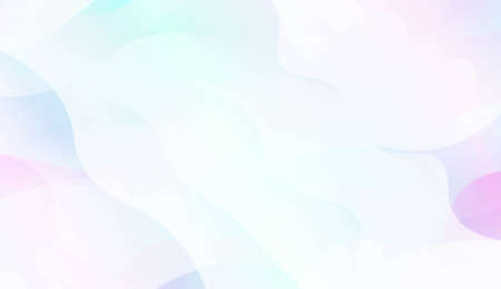 Wave Abstract Background. For Flyer, Brochure, Booklet And Websites Design Vector Illustration with Color Gradientのイラスト素材