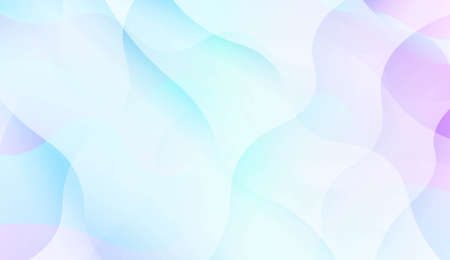 Wavy Background. Soft Color Gradient Background. For Greeting Card, Flyer, Invitation. Vector...