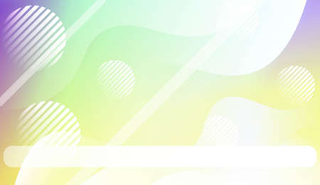 Geometric Pattern With Lines, Wave. For Your Design Ad, Banner, Cover Page. Vector Illustration with...