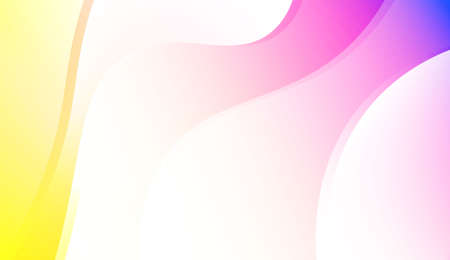 Futuristic Background With Color Gradient Geometric Shape. For Futuristic Ad, Booklets. Colorful Vector Illustration.のイラスト素材