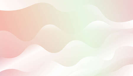 Futuristic Background With Color Gradient Geometric Shape. For Design Flyer, Banner, Landing Page. Vector Illustration with Color Gradientのイラスト素材