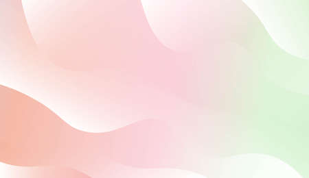 Background Texture Lines, Wave. Design For Your Header Page, Ad, Poster, Banner. Vector Illustration with Color Gradientのイラスト素材