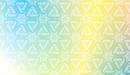 Smart background with decorative geometric layot. Vector illustration. Gradient color.