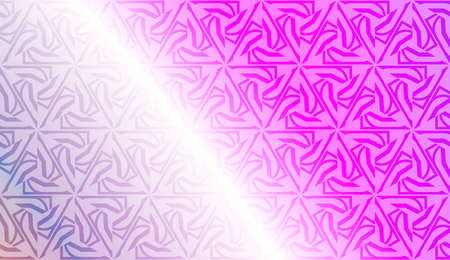 Decorative pattern with geometric ornament. Vector illustration. For fashion print, scrapbooking...