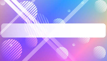 Blurred Gradient Texture Background with Line, Circle. For Ad, Presentation, Card. Vector Illustrationのイラスト素材