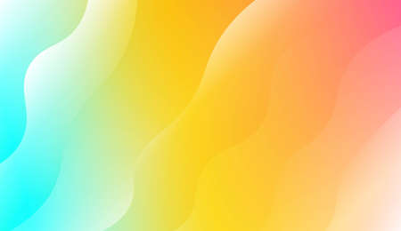 Wave Modern Background. For Business Presentation Wallpaper, Flyer, Cover. Vector Illustration with...