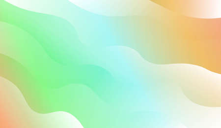 Blurred Decorative Design In Modern Style With Wave, Curve Lines. For Design, Presentation,...