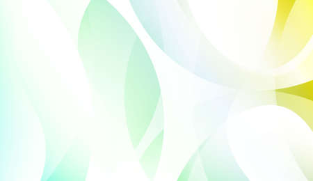 Wave Creative Background. For Business Presentation Wallpaper, Flyer, Cover. Colorful Vector Illustrationのイラスト素材