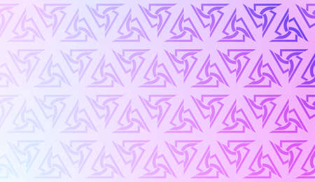 Creative geometric pattern with Soft Color Gradient Background. For Greeting Card, Flyer, Invitation. Vector Illustrationのイラスト素材