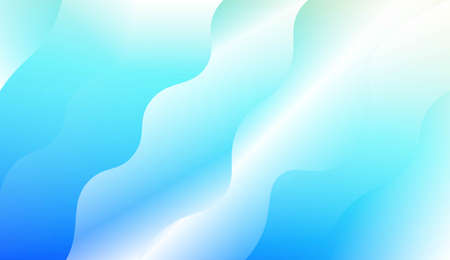 Blurred Decorative Design In Modern Style With Wave, Curve Lines. For Elegant Pattern Cover Book....