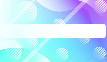 Blurred Decorative Design In Abstract Style With Wave, Curve Lines, Circle, Space for Text. Fluid shapes composition. For Design Flyer, Banner, Landing Page. Vector Illustration.のイラスト素材