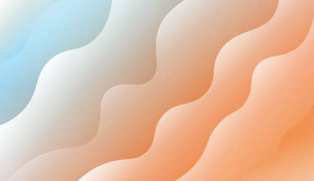 Background Texture Lines, Wave. Design For Your Header Page, Ad, Poster, Banner. Vector Illustration with Color Gradientのイラスト素材