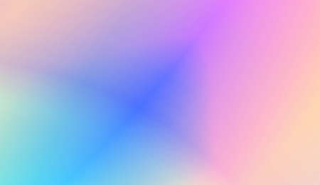 Sweet Multicolor Blurred Background. For Abstract Modern Screen Design For Mobile App. Vector Illustrationのイラスト素材