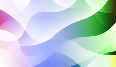 Template Modern Background With Curves Lines. For Elegant Pattern Cover Book. Vector Illustration with Color Gradientのイラスト素材