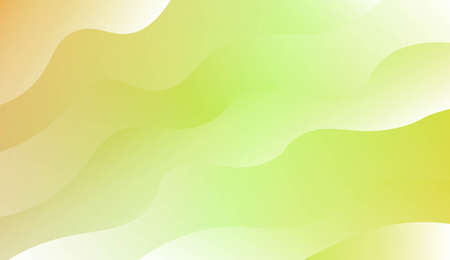 Template Modern Background With Curves Lines. Design For Cover Page, Poster, Banner Of Websites. Vector Illustration with Color Gradientのイラスト素材