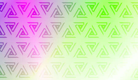 Vector template with Modern geometrical abstract pattern. Gradient color.