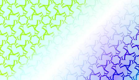 Art deco geometric pattern with Abstract Blurred Gradient Background. For Screen Cell Phone. Vector Illustrationのイラスト素材