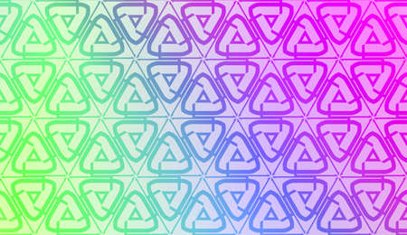 Geometric pattern with pastel color Gradient Color Background Wallpaper. For Your Design Ad, Banner, Cover Page. Vector Illustrationのイラスト素材