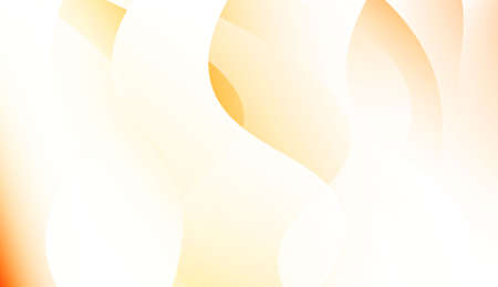 Curve Line and Wave Layer Background. For Cover Page, Landing Page, Banner. Colorful Vector Illustrationのイラスト素材