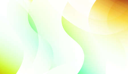 Creative Shiny Waves. For Design Flyer, Banner, Landing Page. Colorful Vector Illustrationのイラスト素材