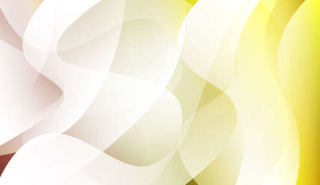 Curve Line and Wave Layer Background. For Cover Page, Landing Page, Banner. Colorful Vector Illustrationのイラスト素材