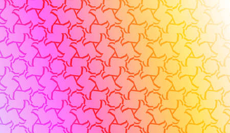 Light Pastel color Gradient Background with Geometric Pattern. For Your Graphic Invitation Card, Poster, Brochure. Vector Illustrationのイラスト素材