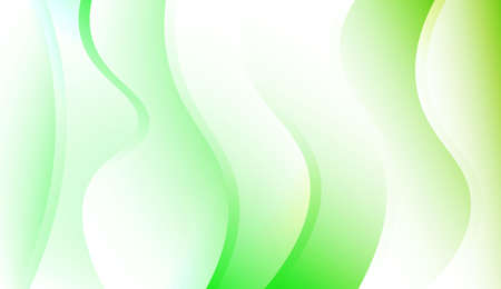 Creative Background With Wave Gradient Shape. For Template Cell Phone Backgrounds. Colorful Vector Illustration.のイラスト素材