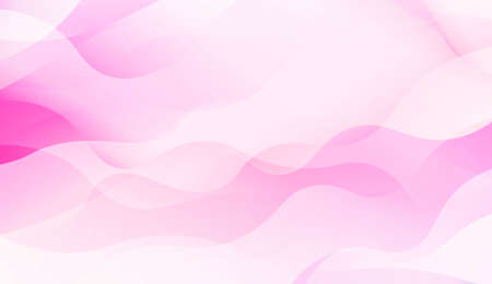 Wavy Background. Soft Color Gradient Background. For Greeting Card, Flyer, Invitation. Vector Illustrationのイラスト素材