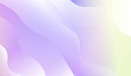 Modern Background With Wave Gradient Shape. For Your Design Wallpapers Presentation. Vector...