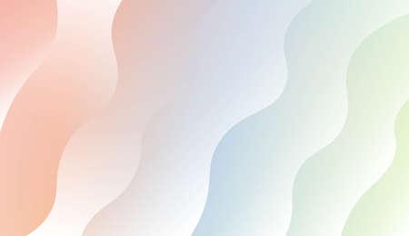 Modern Background With Dynamic Effect. For Your Design Wallpapers Presentation. Vector Illustration with Color Gradientのイラスト素材