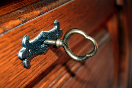 Old Fashioned Keyの写真素材