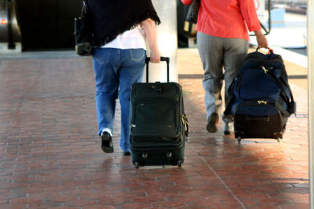 Through the Airportの写真素材