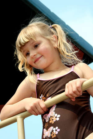 cute little girlの写真素材