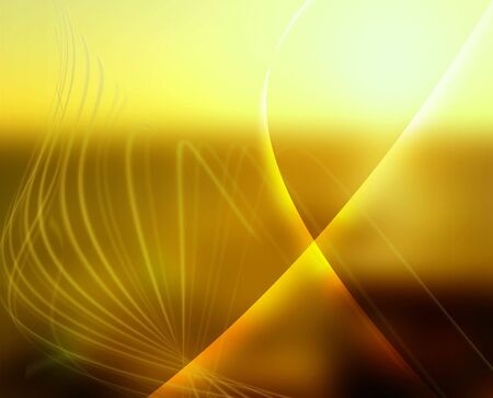 Line that shines yellow background  の写真素材