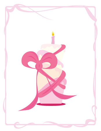 Decorative Cake - Birthday, Partyのイラスト素材